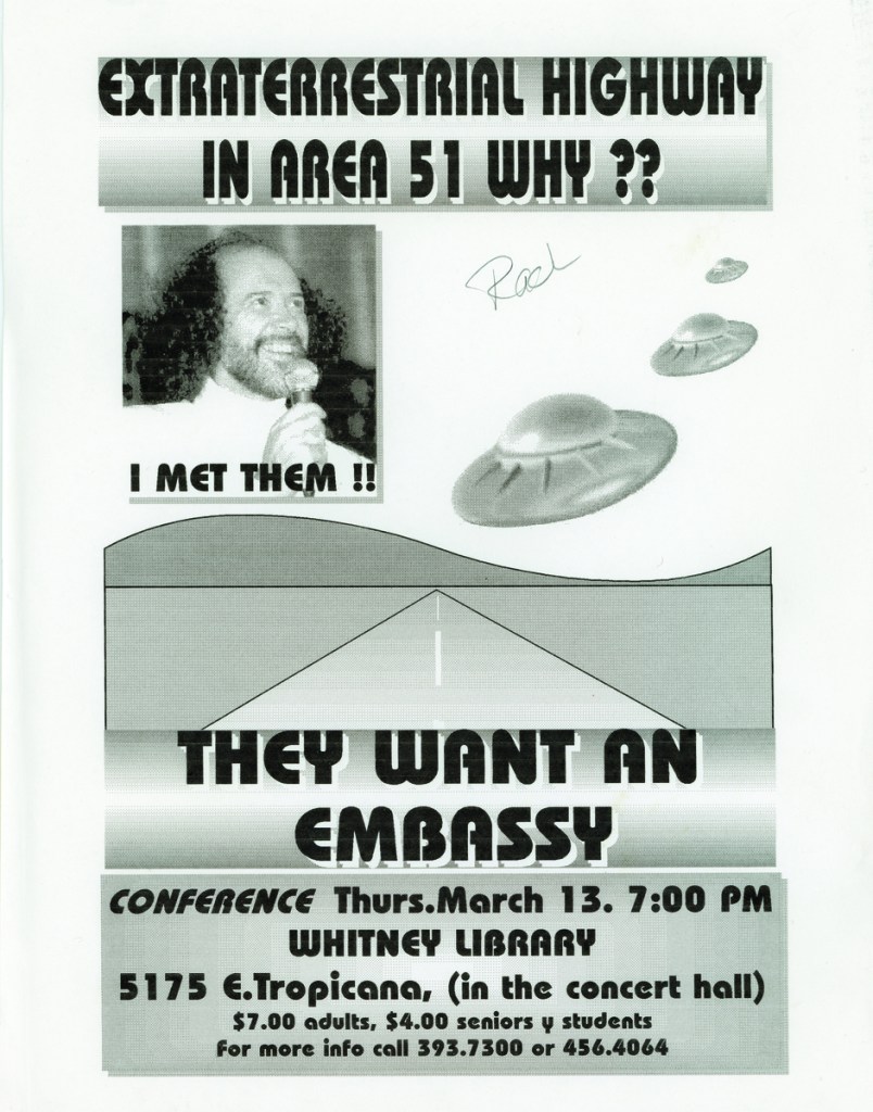 They Want An Embassy flyer