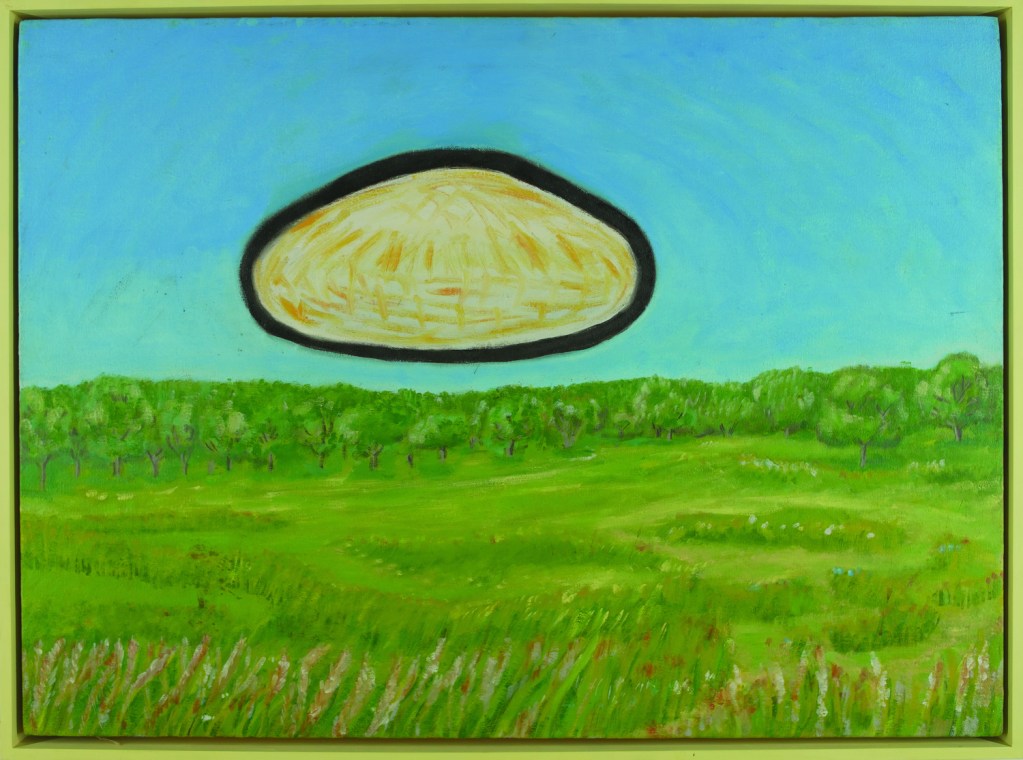 Ufo Above Field 3