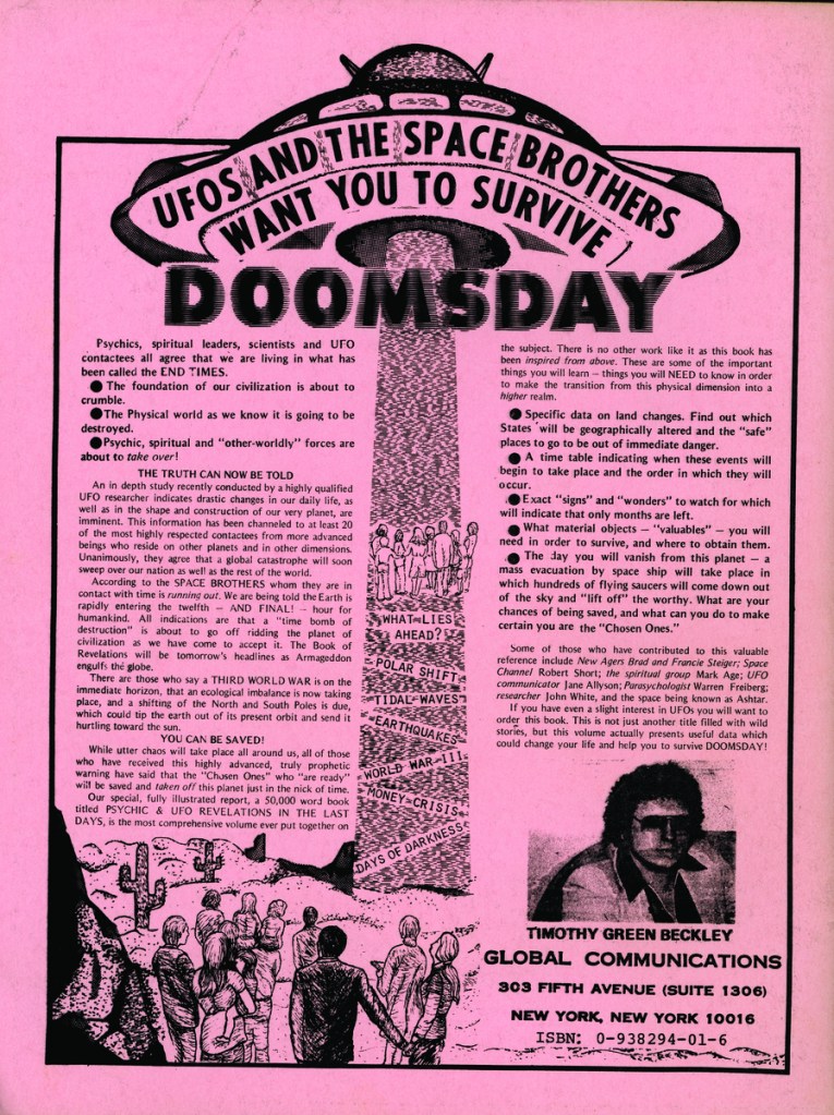 The NETWORK – Space inhabitation recruit flyer - New Horizons Opening for Brave and Hearty Pioneers