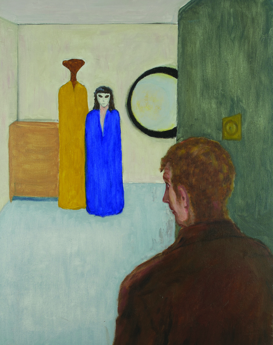 Crescent and Mantid in Davids NYC apartment